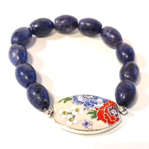 Brighton Blossom Hill Garden Flower Stretch Bracelet
